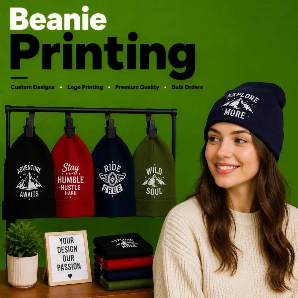 Beanie-Printing-Brighton