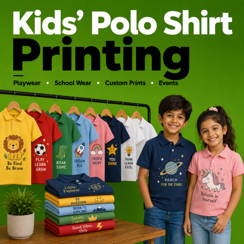 Kids-Polo-Shirt-Printing-Brighton